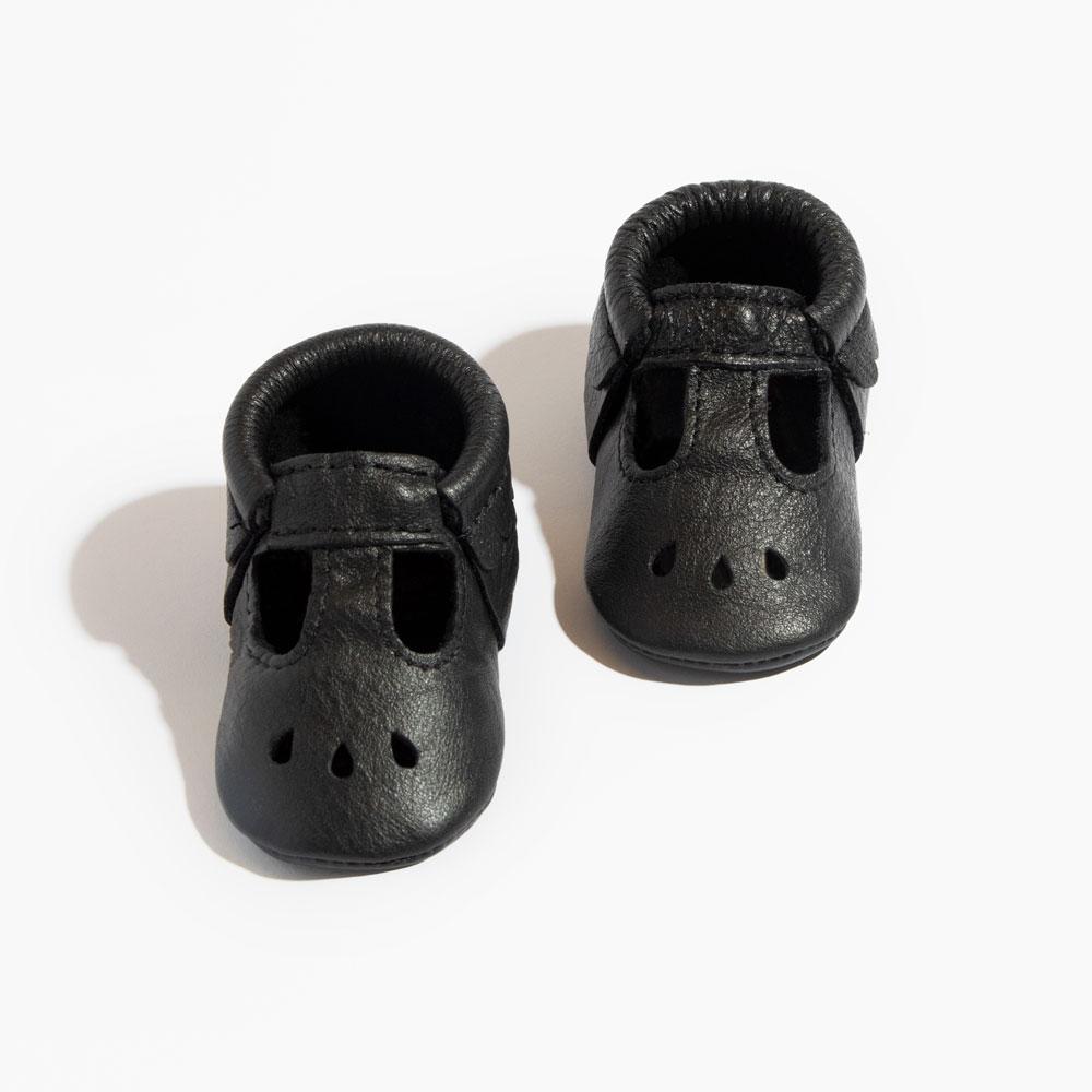 Freshly Picked Ebony Mary Jane Baby Shoe
