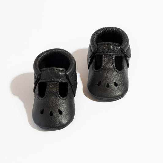 Freshly Picked Ebony Mary Jane Baby Shoe