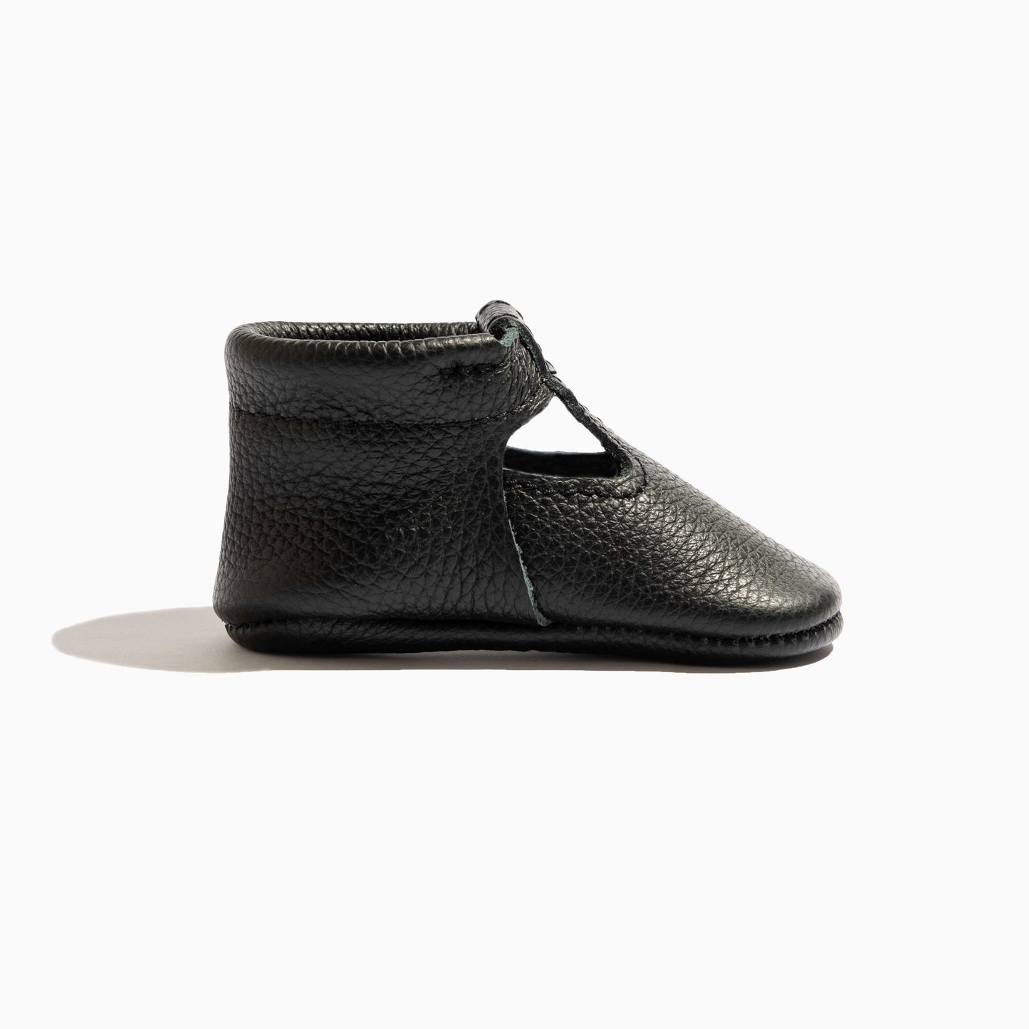 Freshly Picked Ebony T-Bar Baby Shoe