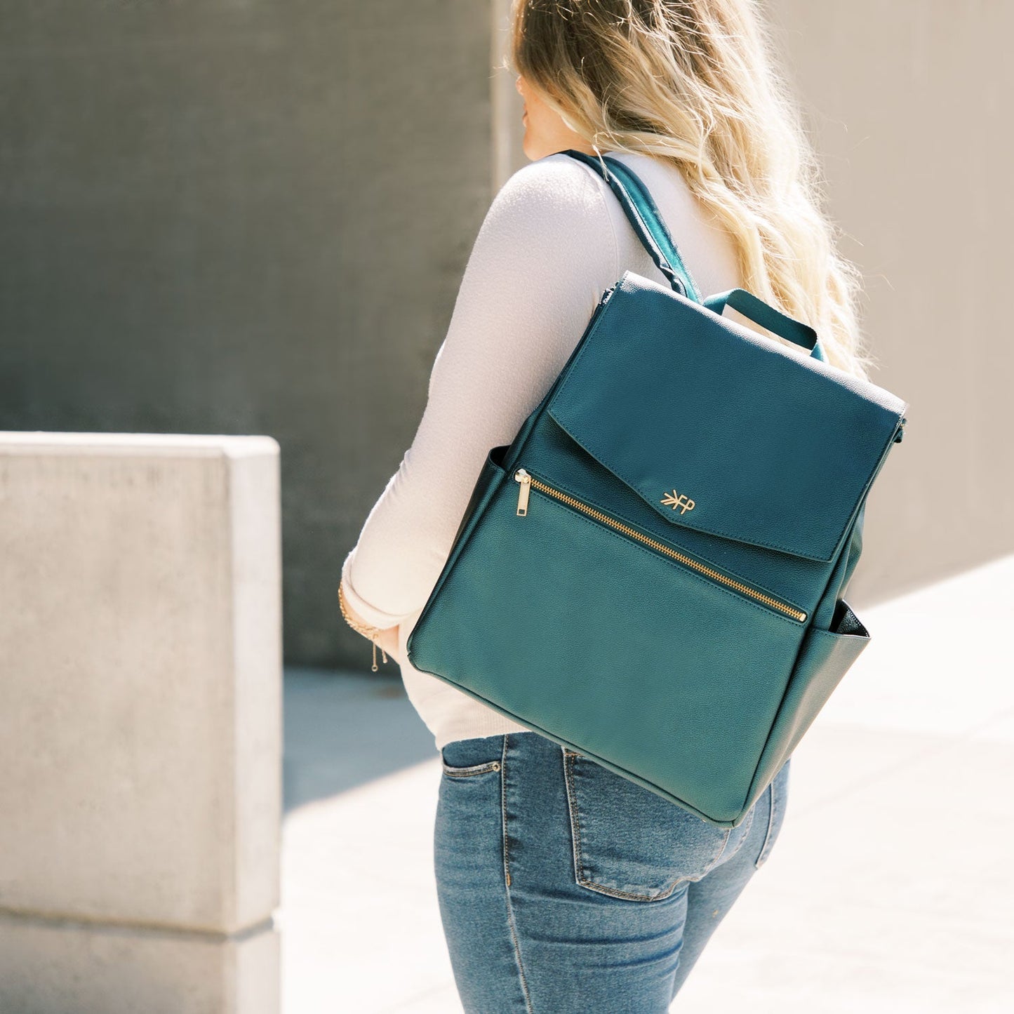 Freshly Picked Emerald Classic Diaper Bag II