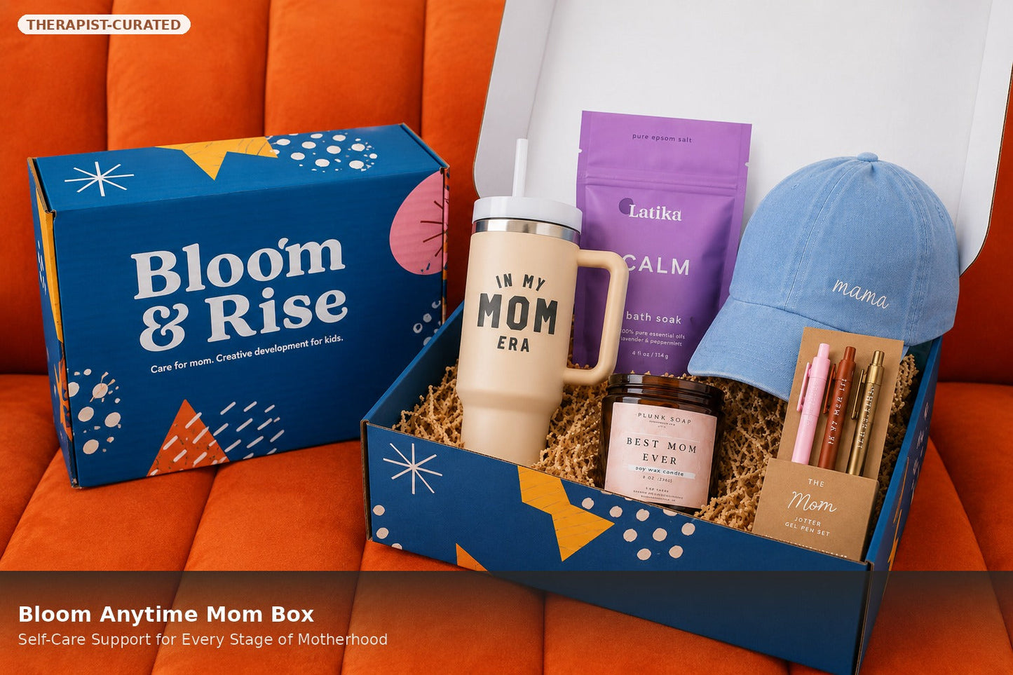Bloom and Rise Bloom Anytime Mom Box | Self-Care Support for Every Stage of Motherhood