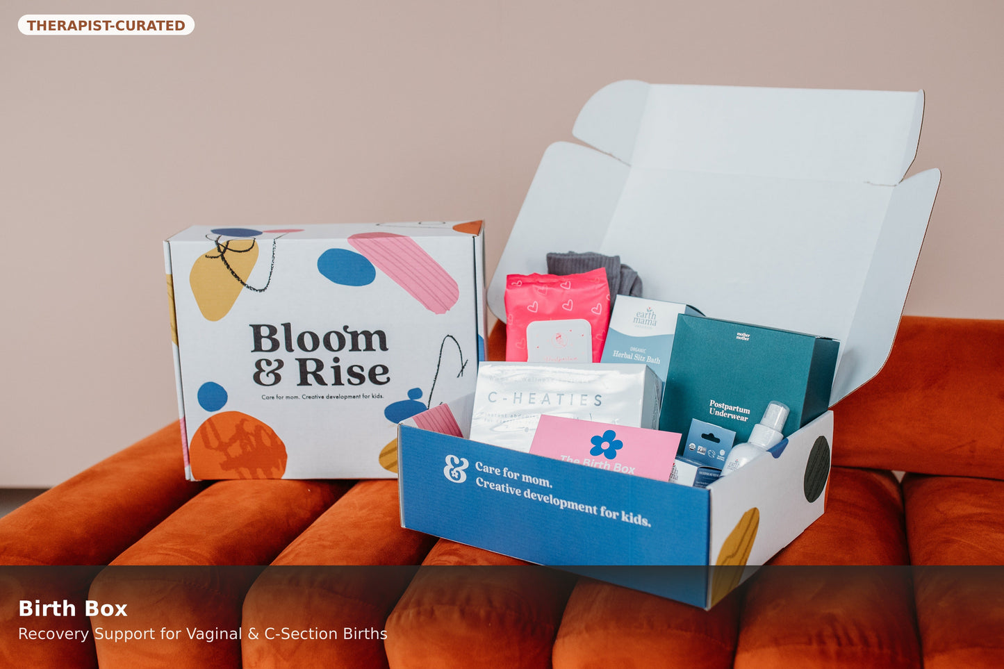 Bloom and Rise Birth Box | Healing & Comfort Support After Birth