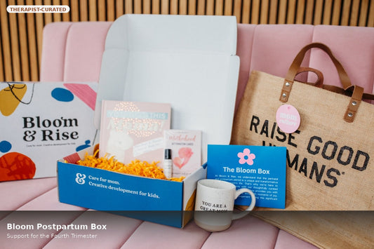 Bloom and Rise Bloom Postpartum Box | Thoughtful Support for the Fourth Trimester