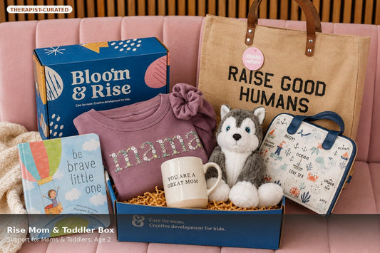 Bloom and Rise Mom & Toddler Box | Thoughtful Support for Moms & Toddlers (1–3 Years)