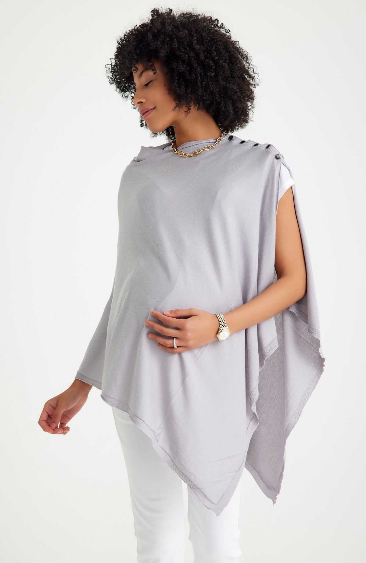 Accouchée 4-in-1 Multipurpose Knitwear Maternity/Nursing Shawl