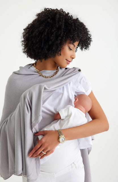 Accouchée 4-in-1 Multipurpose Knitwear Maternity/Nursing Shawl