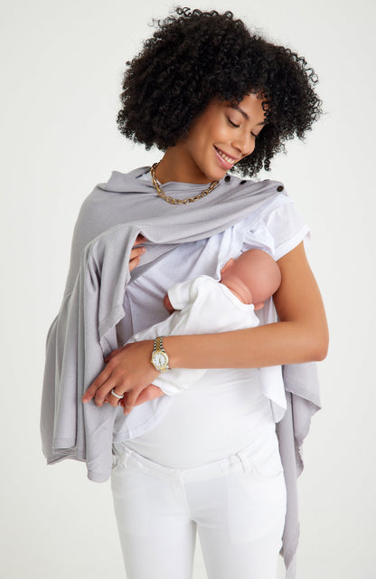 Accouchée 4-in-1 Multipurpose Knitwear Maternity/Nursing Shawl