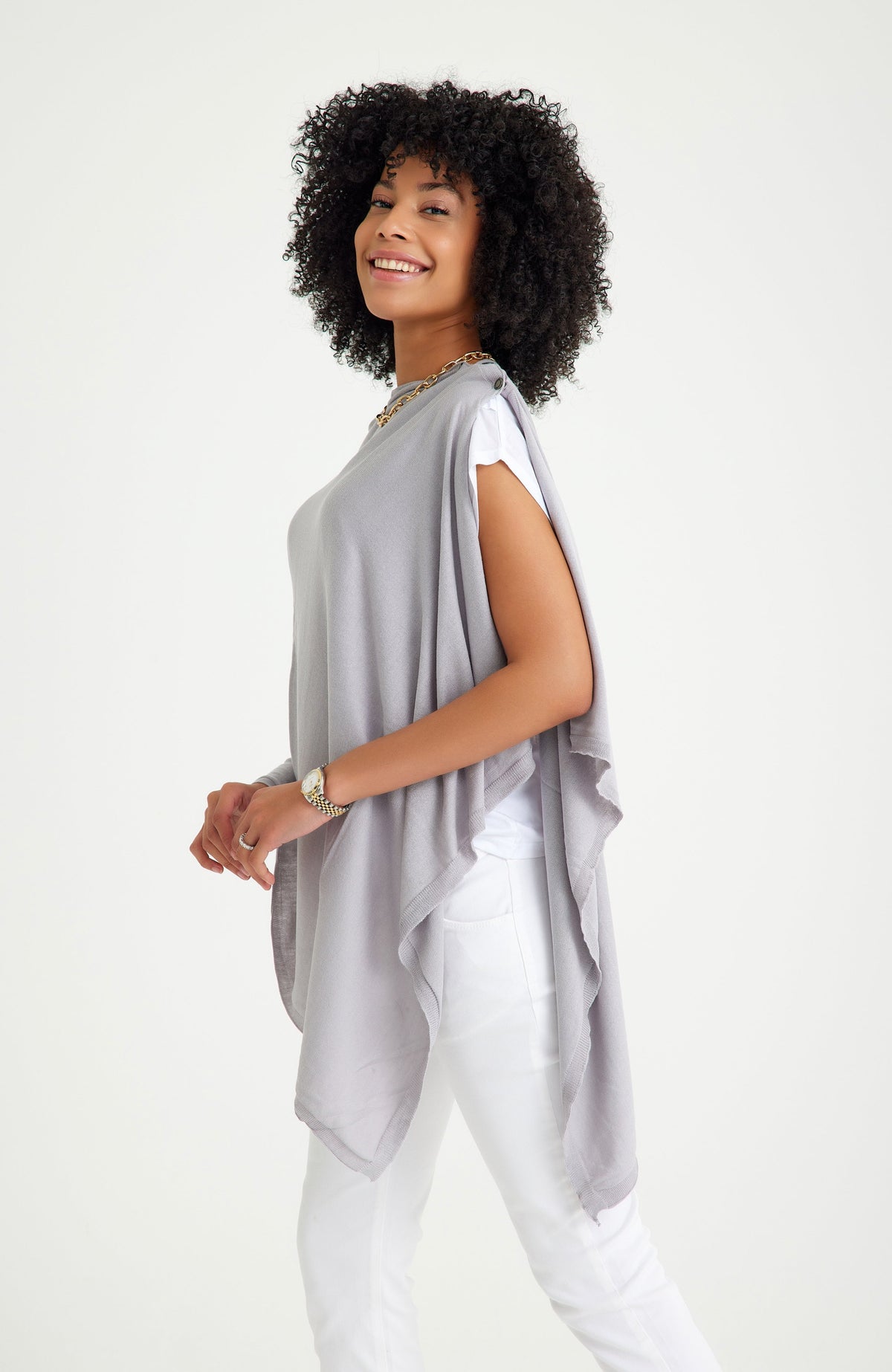 Accouchée 4-in-1 Multipurpose Knitwear Maternity/Nursing Shawl