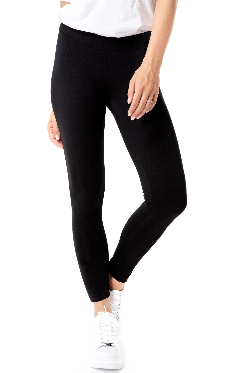 Accouchée Easy Bottom Foldover Waistband Maternity Leggings
