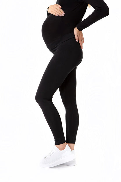 Accouchée Easy Bottom Foldover Waistband Maternity Leggings