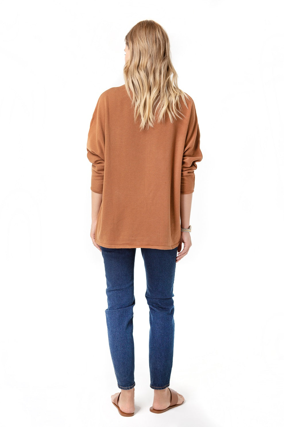 Accouchée Let Loose Crossover Long Sleeve Maternity/Nursing Knit Top