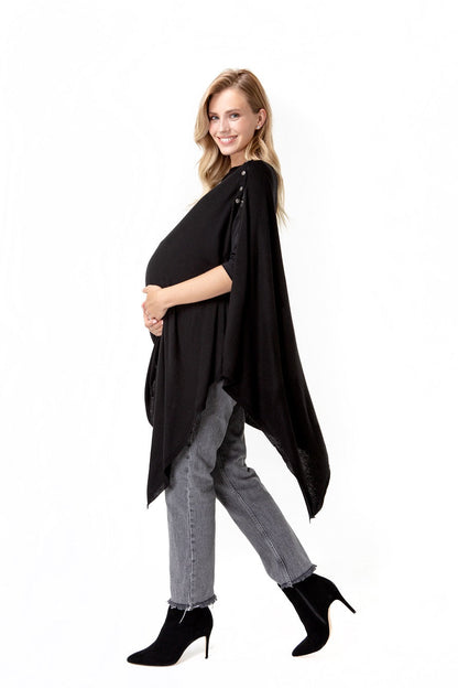 Accouchée 4-in-1 Multipurpose Knitwear Maternity/Nursing Shawl