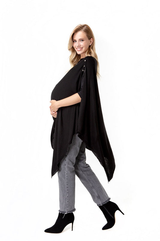 Accouchée 4-in-1 Multipurpose Knitwear Maternity/Nursing Shawl