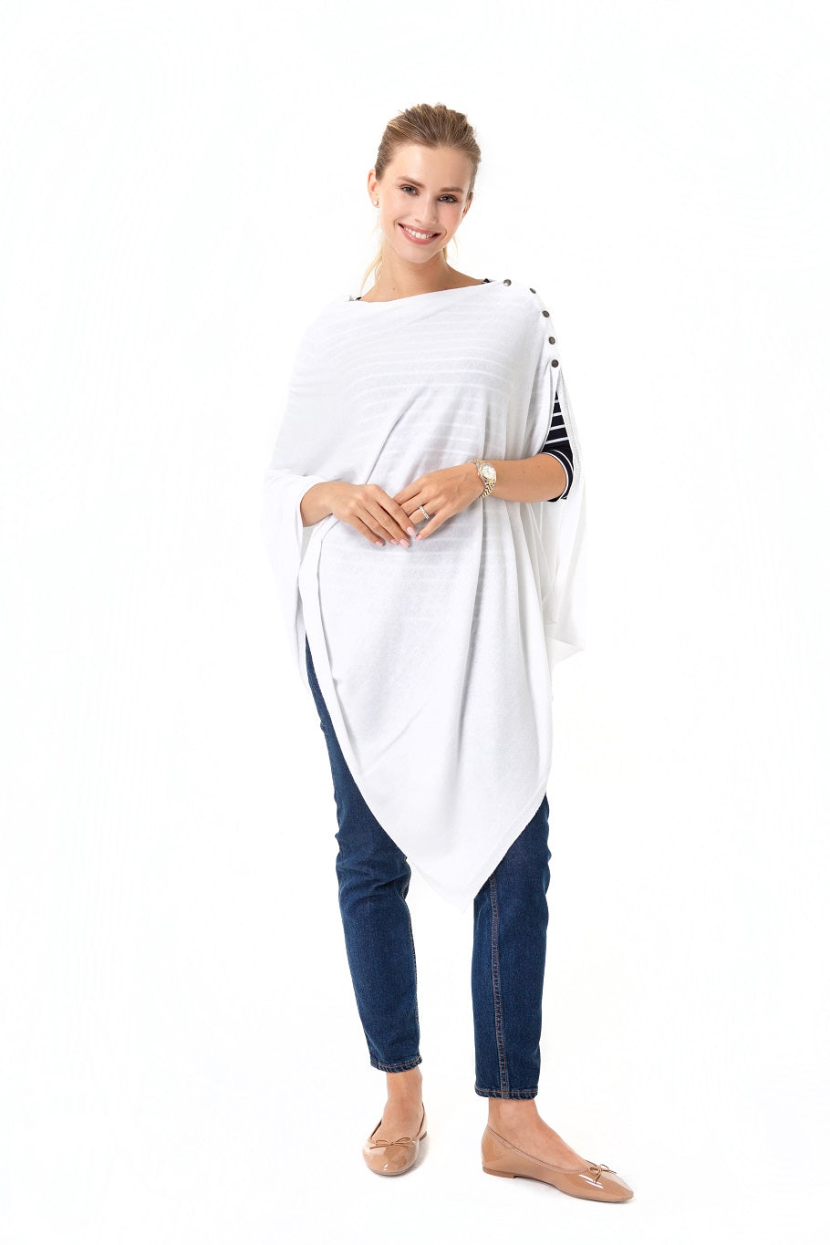 Accouchée 4-in-1 Multipurpose Knitwear Maternity/Nursing Shawl