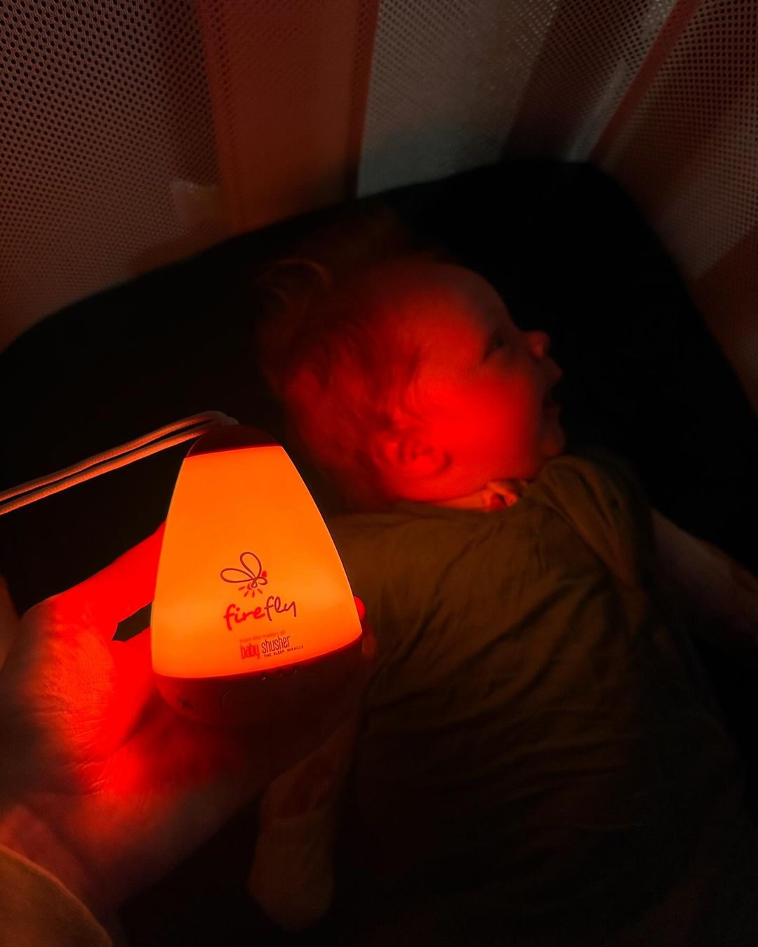 Baby Shusher Firefly – Portable Sound Machine & Night Light