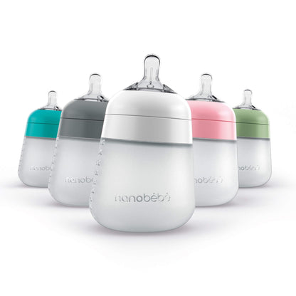 Nanobébé Flexy Silicone Baby Bottle 9oz