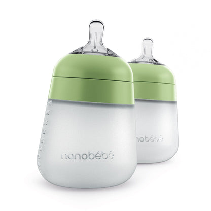 Nanobébé Flexy Silicone Baby Bottle 9oz