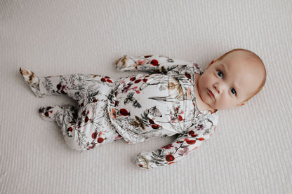 Three Little Tots Floral Girls Kids Pajamas