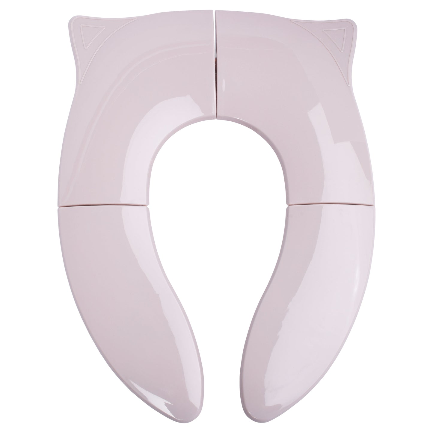 Three Little Tots Folding Kids Toddler Travel Potty Seat - Blush Pink