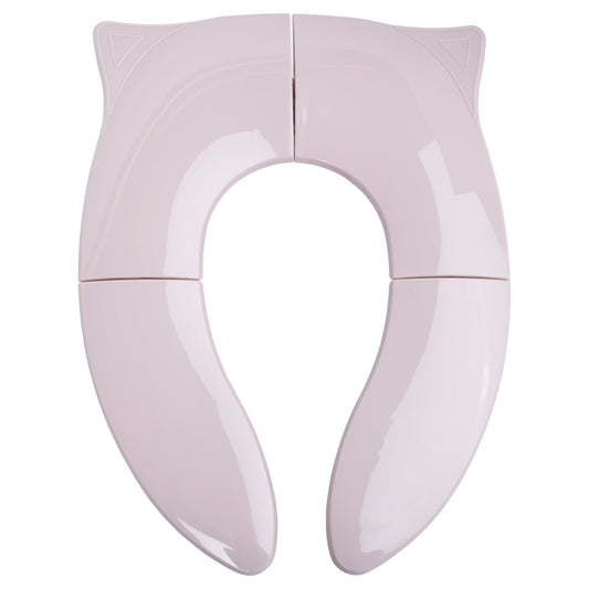 Three Little Tots Folding Kids Toddler Travel Potty Seat - Blush Pink