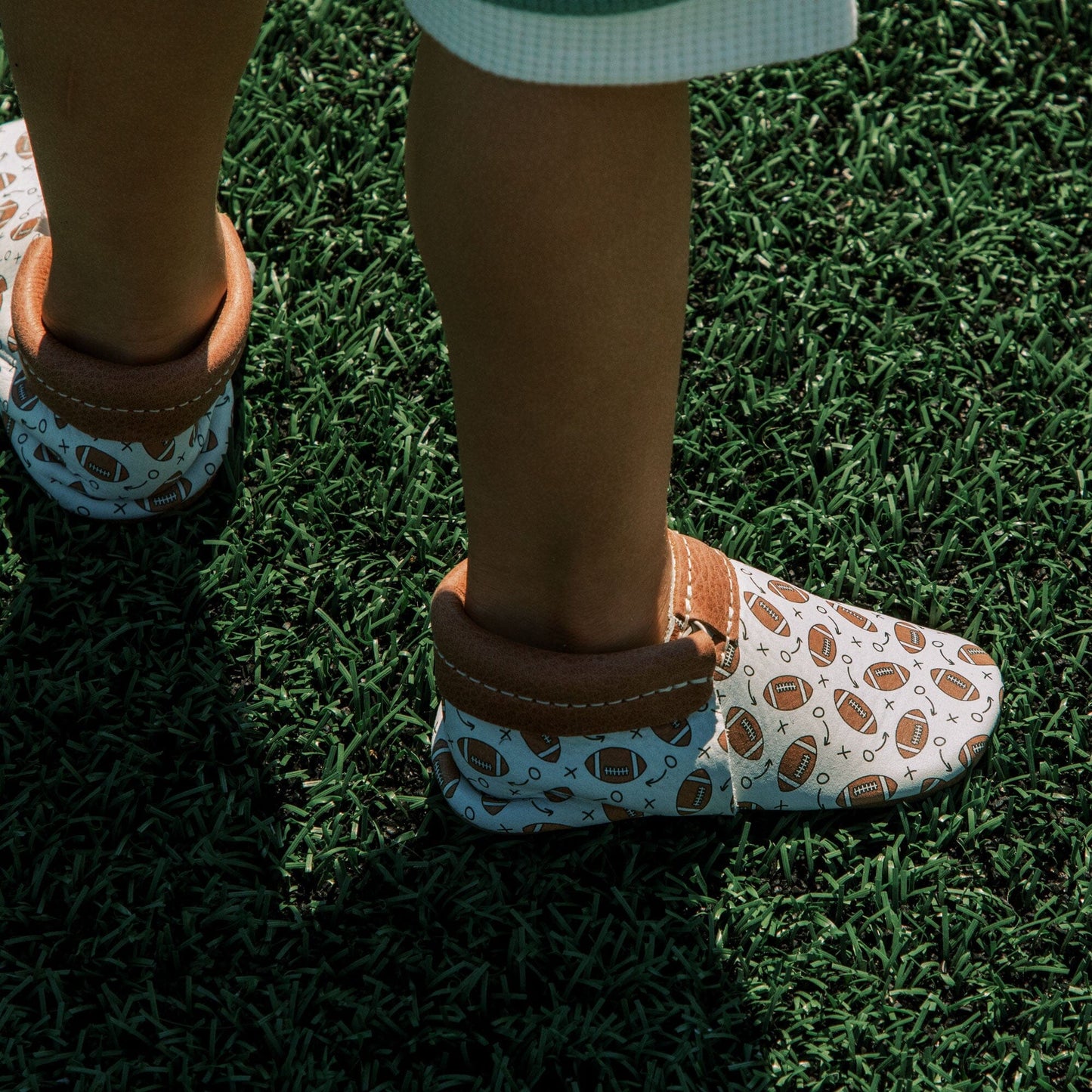 Freshly Picked First Down City Baby Shoe