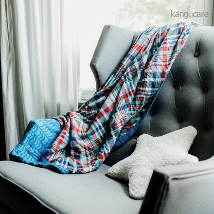 Kanga Care Bamboo Muslin Blanket - Forever: Billy (Reversible)
