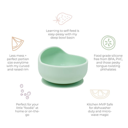 The Baby's Brew Stayful Silicone Bowl