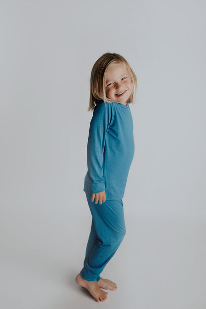 Three Little Tots Blue Jammies