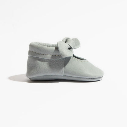 Freshly Picked Greatest Snow on Earth Knotted Bow Baby Shoe