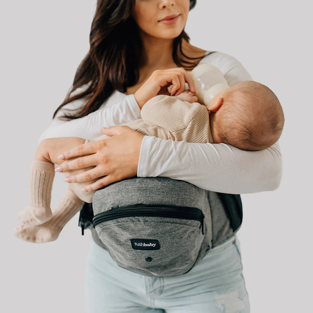 Tushbaby Hip Carrier - Ergonomic Baby Carrier & Hip Seat