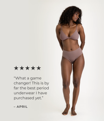 Saalt Leakproof Seamless High Waist Period Underwear