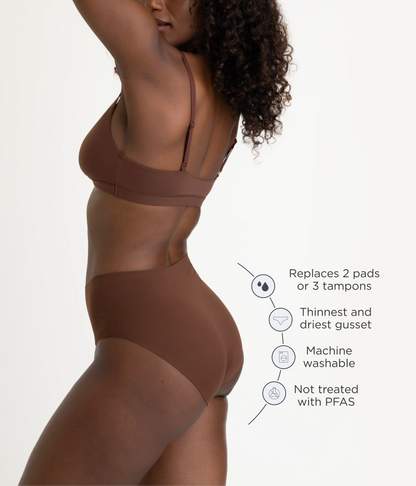 Saalt Leakproof Seamless High Waist Period Underwear