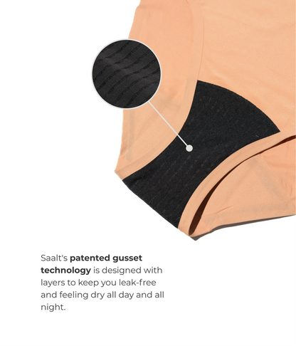 Saalt Leakproof Seamless High Waist Period Underwear