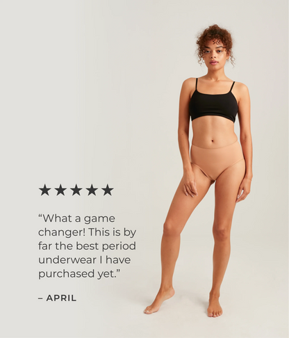 Saalt Leakproof Seamless High Waist Period Underwear