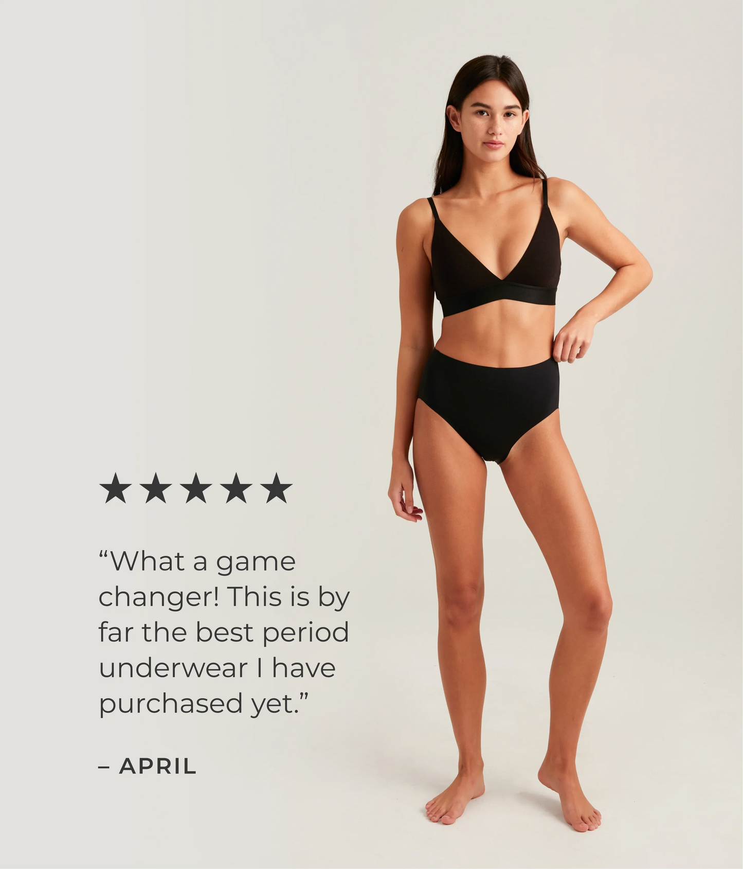 Saalt Leakproof Seamless High Waist Period Underwear