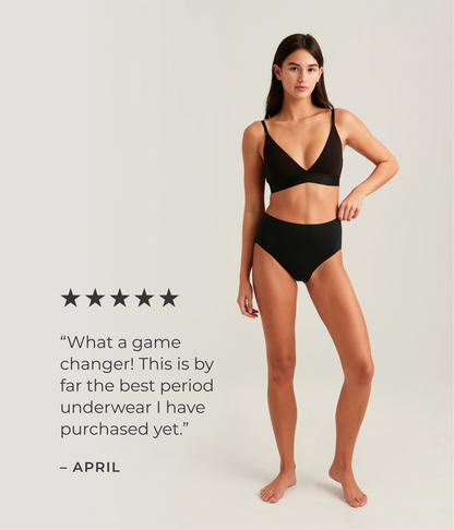 Saalt Leakproof Seamless High Waist Period Underwear