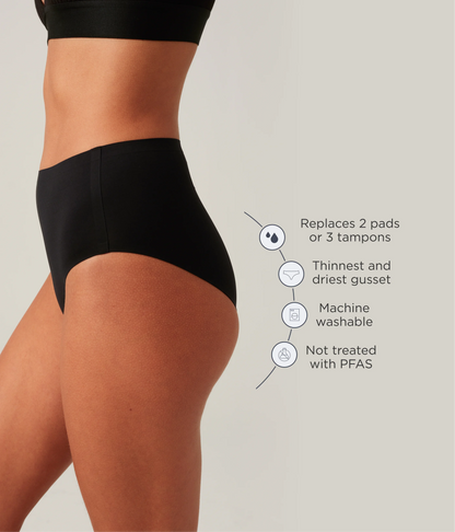 Saalt Leakproof Seamless High Waist Period Underwear