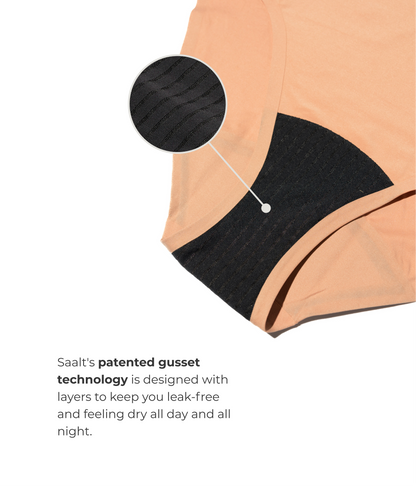 Saalt Leakproof Seamless High Waist Period Underwear