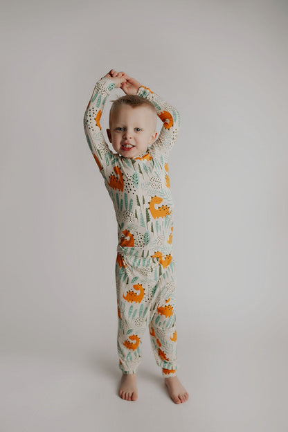 Three Little Tots Dinosaur Kids Pajamas