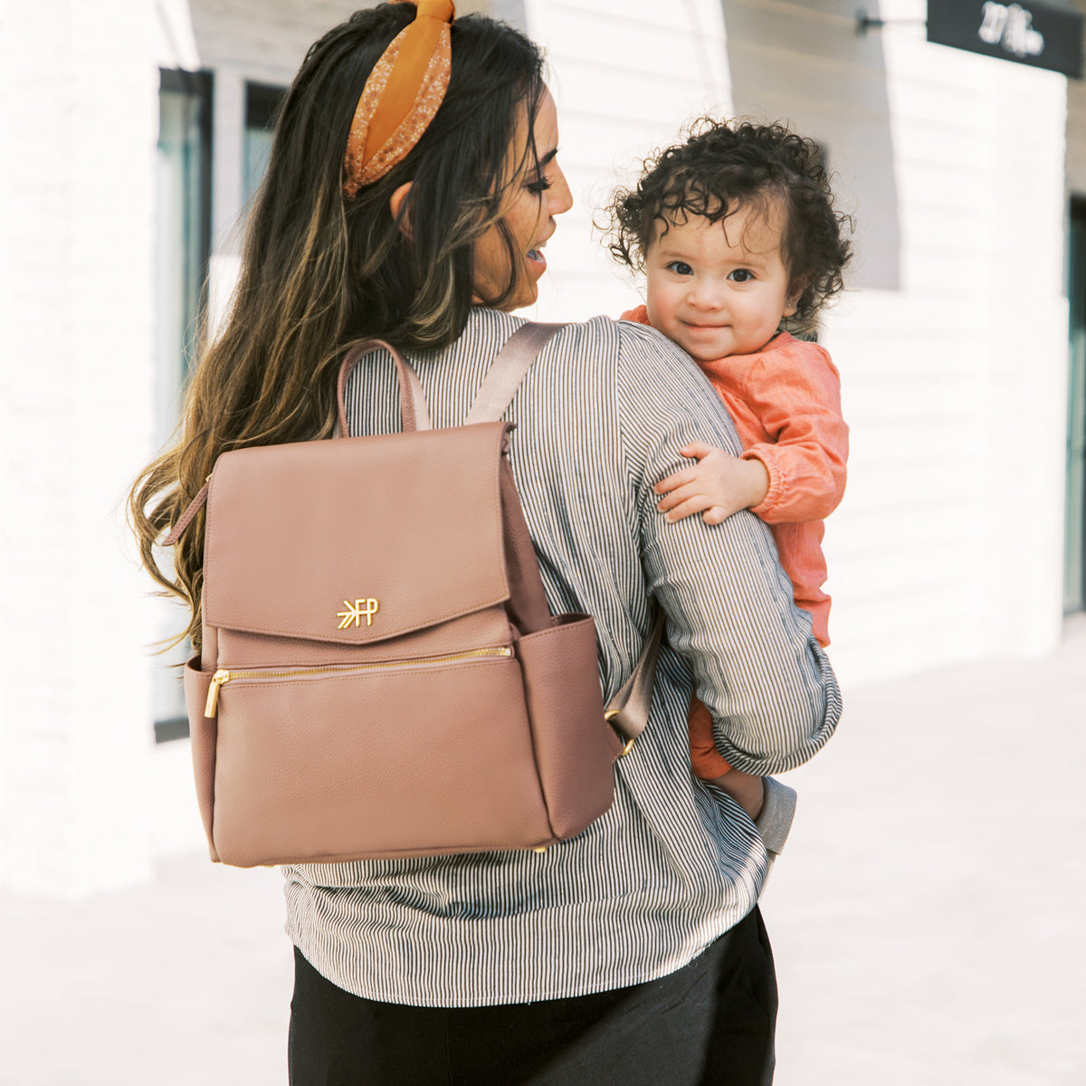 Freshly Picked Heather Mini Classic Diaper Bag II