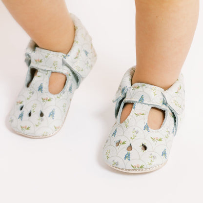 Freshly Picked Tea Cup Mary Jane Baby Shoe