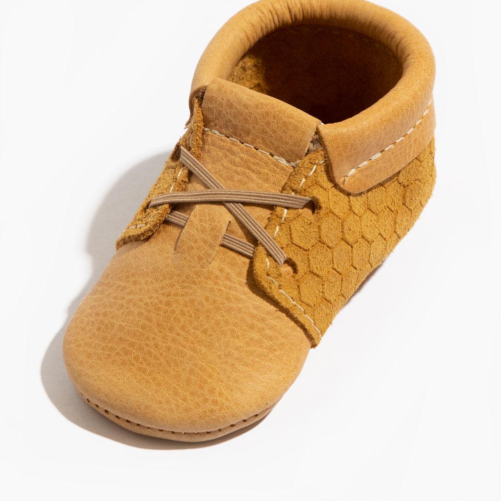 Freshly Picked Honeycomb Oxford Baby Shoe