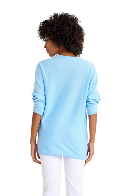 Accouchée Let Loose Crossover Long Sleeve Maternity/Nursing Knit Top