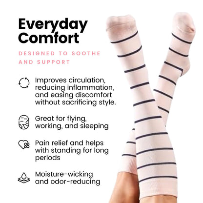 The Spoiled Mama Mama Maternity Compression Socks - Reduce Swelling & Boost Circulation