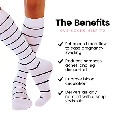 The Spoiled Mama Mama Maternity Compression Socks - Reduce Swelling & Boost Circulation