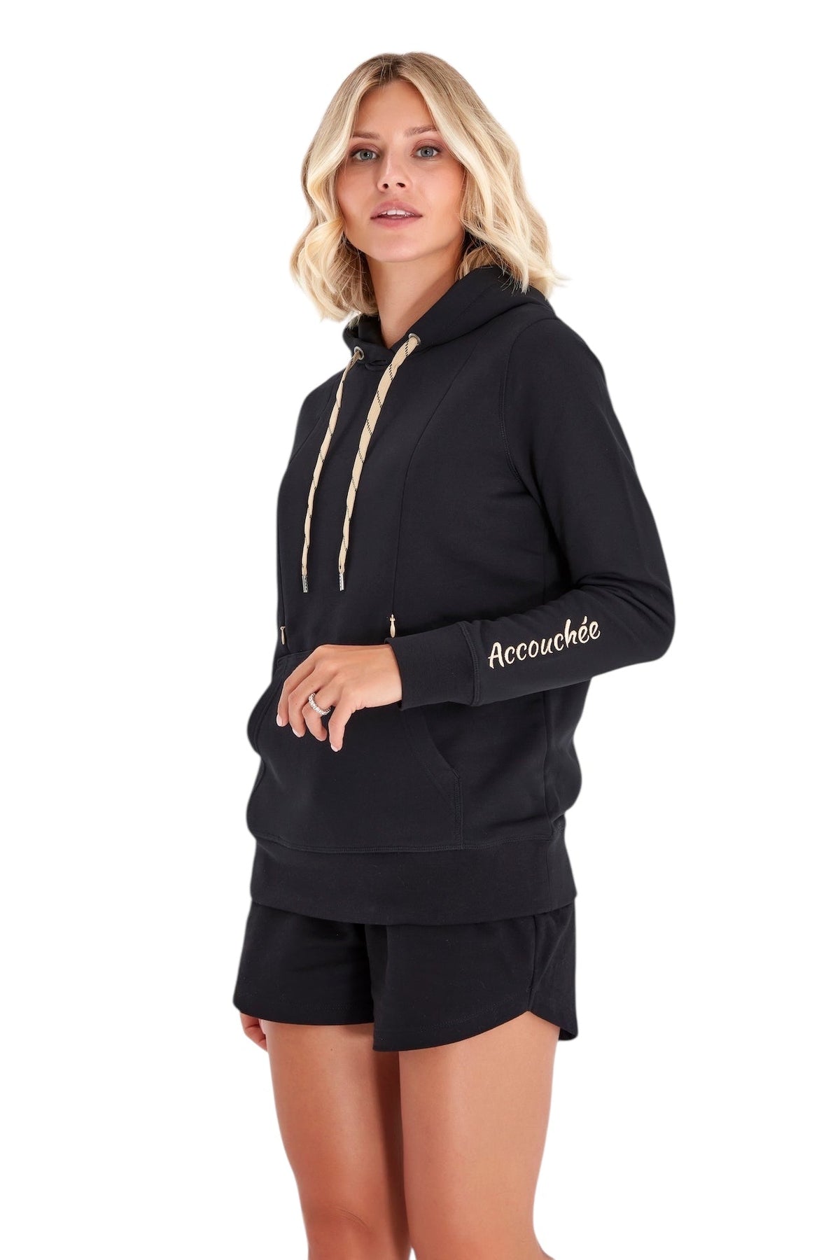 Accouchée Iconic Maternity/Nursing Hoodie
