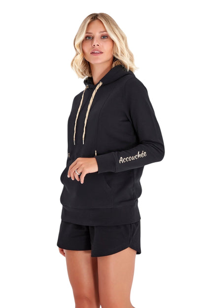 Accouchée Iconic Maternity/Nursing Hoodie