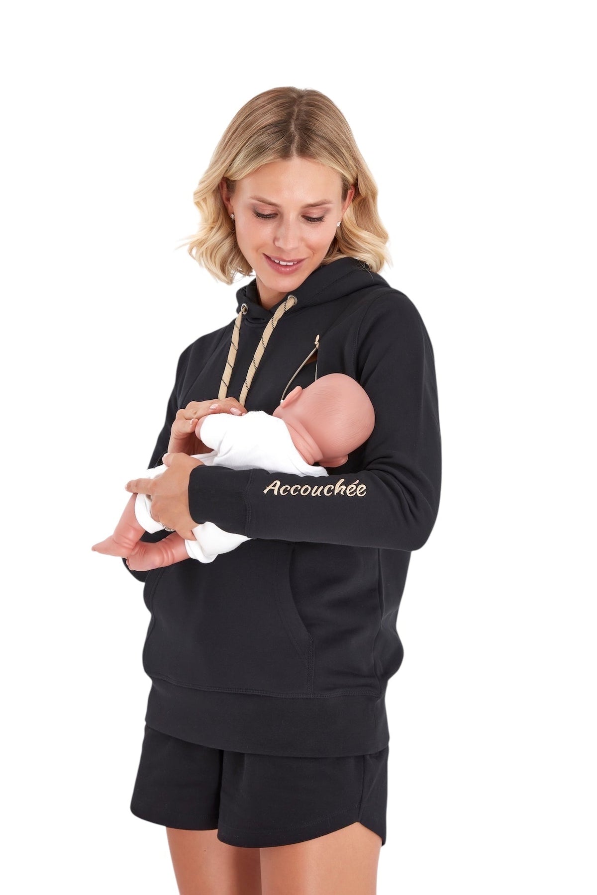 Accouchée Iconic Maternity/Nursing Hoodie