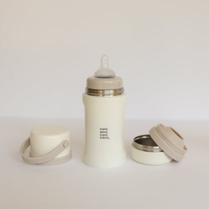 jili All-In-One Baby Bottle - Almond