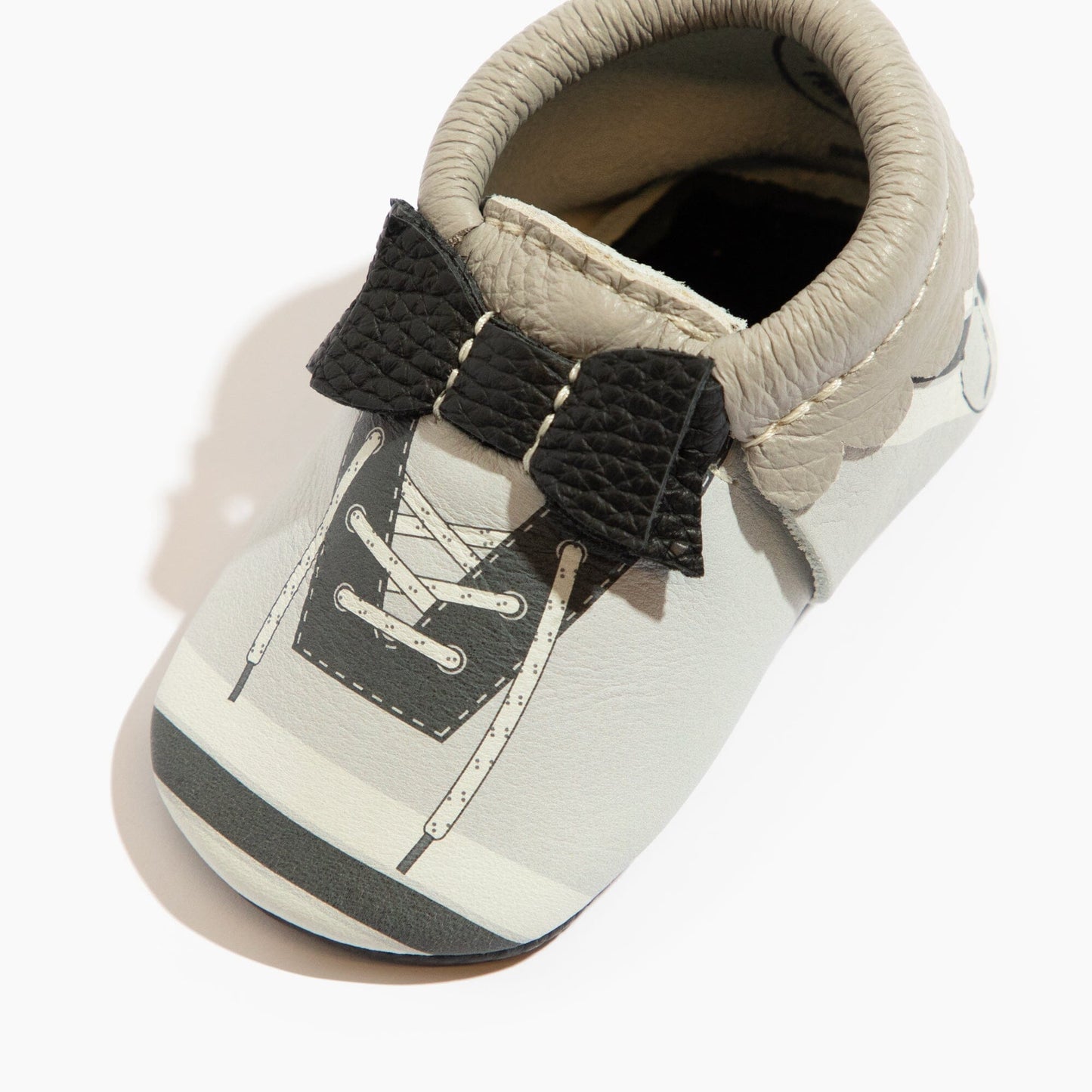 Freshly Picked Ice Ice Baby Bow Baby Shoe